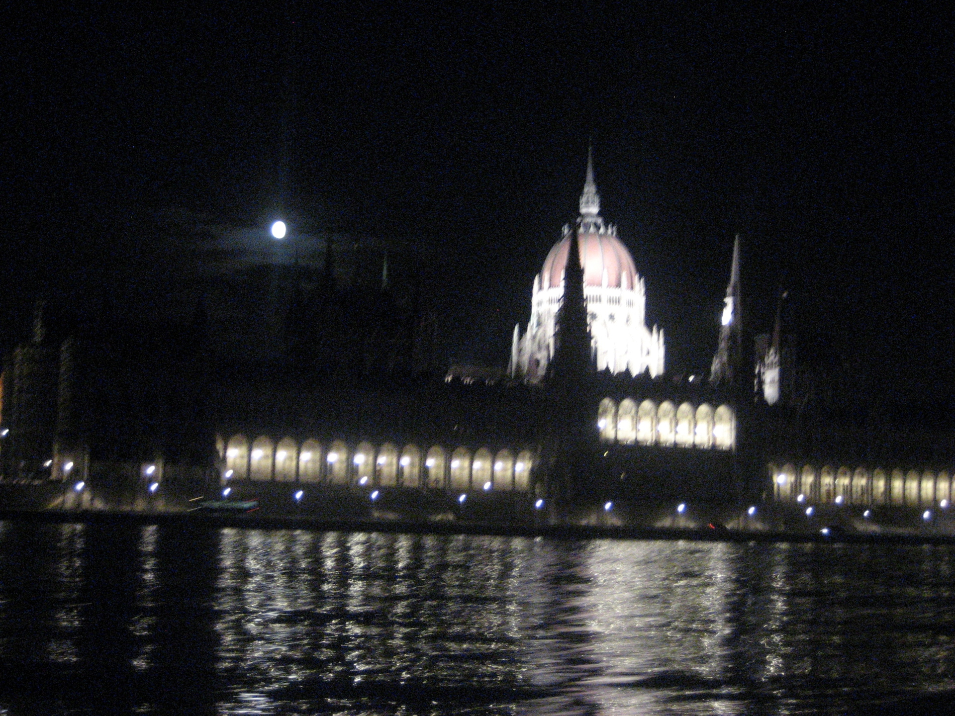 Moon over the Parliment Building