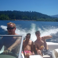 Boating with Jeff + Janai