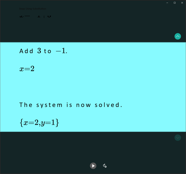 Screenshot of Learning Tools for Math
