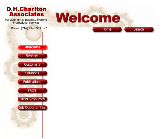 Screenshot of D.H. Charlton Web Graphics