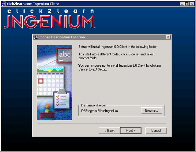Screenshot of Ingenium 6.0/6.1