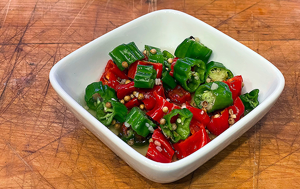 Pickled Shishito Peppers